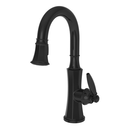 Newport Brass Prep/Bar Pull Down Faucet in Gloss Black 1200-5223/54